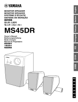 Yamaha MS45DR Manualul proprietarului