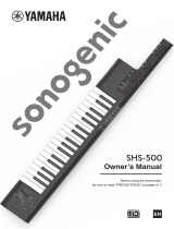 Yamaha SHS-500 Manualul proprietarului