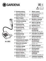 Gardena 8833 Manual de utilizare