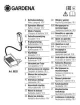 Gardena 8833 Manual de utilizare