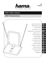 Hama 00044273 DVB-T Indoor Antenna Manual de utilizare