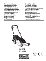 Dolmar EM-4818 S (2007) Manualul proprietarului