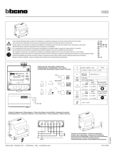 Bticino F40DM63N Instrucțiuni de utilizare