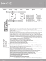 Bticino F413N Instrucțiuni de utilizare