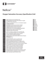 Covidien NellcorTM Oxygen Saturation Accuracy Grid Manual de utilizare