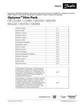 Danfoss Optyma Slim Pack OP-LSQM067- 084 Manual de utilizare