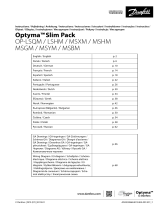 Danfoss Optyma Slim Pack OPMSXM034-044 Manual de utilizare