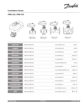 Danfoss AME 335, AME 435 Instrucțiuni de utilizare