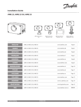 Danfoss AME 23/23 SU/33 Instrucțiuni de utilizare