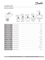 Danfoss AMV 335, AMV 435 Instrucțiuni de utilizare