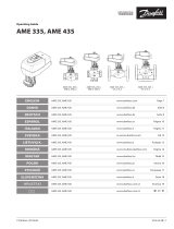 Danfoss AME 335, AME 435 Instrucțiuni de utilizare