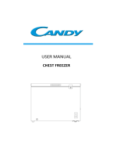 Candy CMCH100BUK 98 Litre Chest Freezer Manual de utilizare