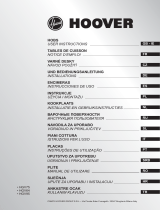 Hoover HGV64STCGB Gas Hob Manual de utilizare