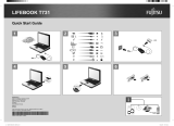 Fujitsu Lifebook T731 Ghid de inițiere rapidă