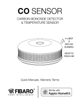 Fibaro Carbon Monoxide Detector Manual de utilizare