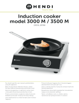 Hendi 3000 M Induction Cooker Manual de utilizare