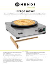 Hendi 212028 Crepe Maker Manual de utilizare