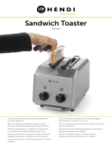 Hendi Sandwich Toaster 261163 Manual de utilizare