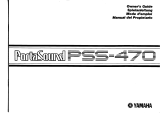 Yamaha PortaSound PSS-470 Manualul proprietarului