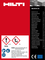 Hilti HIT-HY 270 Manualul utilizatorului