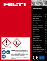 Hilti HIT-HY 200-A Manualul utilizatorului