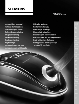 Siemens VS08G Serie Manual de utilizare