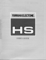 Yamaha HS-8 Manualul proprietarului