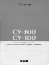 Yamaha CV-300-CV-100 Manualul proprietarului