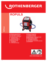Rothenberger Flushing compressor ROPULS Manual de utilizare