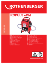 Rothenberger Flushing compressor ROPULS eDM Manual de utilizare