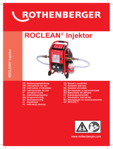 Rothenberger ROCLEAN Injektor Manual de utilizare
