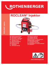 Rothenberger ROCLEAN Injektor F Manual de utilizare