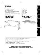 Yamaha YX-500FT Manualul proprietarului