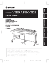 Yamaha YV-1605J Manualul proprietarului