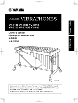 Yamaha YV-3910 Manualul proprietarului