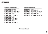 Yamaha DZR15 Manual de utilizare