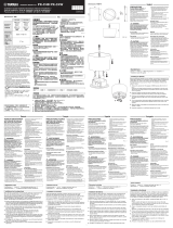 Yamaha PK-C4W Ghid de instalare