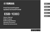 Yamaha ESB-1080 Manualul proprietarului
