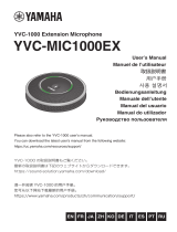 Yamaha YVC-MIC1000EX Manual de utilizare