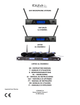 Ibiza Sound UHF10B Manualul proprietarului