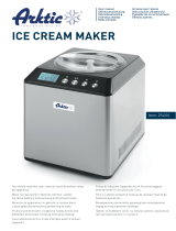 Arktic 274231 Ice Cream Maker Manual de utilizare
