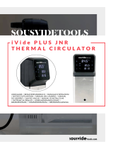 SousVideTools.com iVide PLUS JNR Thermal Circulator Manual de utilizare