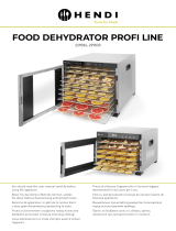 Hendi 229026 Food Dehydrator Profi Line Manual de utilizare