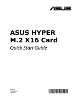 Asus HYPER M.2 X16 CARD V2 Manual de utilizare