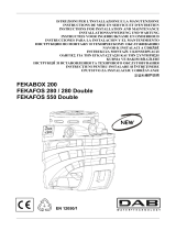DAB FEKABOX - FEKAFOS Instrucțiuni de utilizare