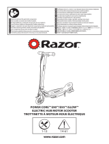 Razor Power Core E90 Electric Scooter Manual de utilizare