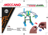 Meccano Micronoid Code Zapp Manualul proprietarului