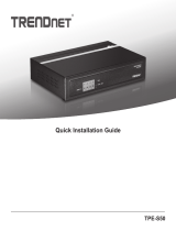 Trendnet RB-TPE-S50 Quick Installation Guide