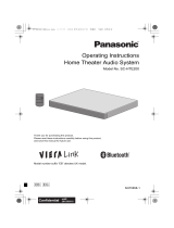 Panasonic SC-HTE200EG Manualul proprietarului