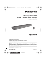 Panasonic SCHTB8EG Instrucțiuni de utilizare